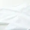 Moda de Primavera Nueva Transfronteriza Europea y Americana Estilo Europeo y Americano Cuello Camisero Elegante Camisa de Manga Larga Cómoda Popelina Blanca