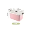 Caja de Almacenamiento de Plástico con Tapa Caja de Almacenamiento para Ropa Juguetes Organizador para Coche Gran Capacidad Caja de Almacenamiento Debajo de la Cama