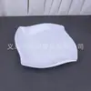 Vajilla de melamina plato de melamina plato blanco cuadrado plato cuadrado plato cuadrado plato cuadrado de 7 pulgadas 8 pulgadas 9 pulgadas plato cuadrado plato de plástico
