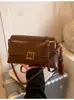 Comercio Exterior Transfronterizo Fábrica de Origen Bolso Sencillo Retro Bajo el Brazo 2025 Nueva Moda Versátil Bolso de Hombro Cruzado Retro