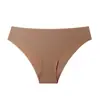 Bragas Sexys sin Costuras de Seda de Hielo para Mujer, Estilo Europeo y Americano Multicolor, Transpirables Invisibles Simples de Cintura Baja para Mujer, Al por Mayor en Stock