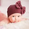 Conjunto de Gorro y Manoplas para Bebé Niña Recién Nacida Gorro de Hospital Gorro con Lazo Guantes de Bebé 0-6 Meses Gorro