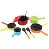 Daxin Escandinavo Gama Alta Bebé Cocina Cortar Imitación Olla de Cocina Real Juego de Cocina Fábrica de Juguetes