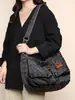 Estilo casual transfronterizo mezclilla 2026 otoño nuevo bolso cruzado para mujer bolso de mano tipo tote vintage desgastado para el día a día