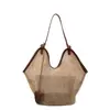 Bolsa de Palha Grande Capacidade para Mulheres 2025 Nova Estilo Resort Francês Casual Versátil de Ombro para Praia