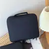 Comércio Exterior Atacado Estoque Último Pedido Ao Vivo Grupo de Suprimentos Compra Coletiva Simples Multifuncional Preto com Bolsa Lateral Maleta Dura Bolsa para Cosméticos