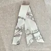 Bufanda Larga de Seda con Acabado de Alta Gama, Estrecha y Delgada, para Decorar Bolsas, Bufanda de Imitación Seda Satinada, Cinta para Caja de Regalo, Cinta Larga