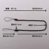 Atacado em estoque cordão redondo curto com duas pontas para crachá de ventilador, cordão para stylus, caneta para tela de toque, caneta para código de barras, cordão pequeno