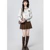 2026 Estilo Nuevo Cardigan de Punto Elegante Vintage Estilo Francés Chaqueta Corta para Mujer, Nuevo Top de Moda Otoño e Invierno