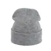 Gorro de Punto para Padres e Hijos Estilo Europeo Otoño Invierno Color Caramelo Lana Moda Unisex Cálido para el Frío