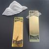 Marcapáginas de metal hueco de doble cara, estilo chino, grabado creativo de latón, impresión a color UV, marcapáginas para escuela, turismo, regalos escénicos