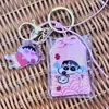 Llavero de Dibujos Animados Lindo Colgante Pequeño Bolsa de la Fortuna Pequeña Personaje de Dibujos Animados Regalo para Estudiante Adorno Colgante Estilo Pequeño Chanel