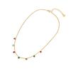 [Ice Meng] Collar de moda con diseño de amor, flores y mariposas, de acero inoxidable, joyería europea y americana, N117