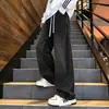 Jeans de Estilo High Street Tendencia Americana para Hombres y Mujeres Corte Desestructurado Holgado Adelgazante Euro Simple Retro Casual Pantalones Largos