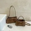 2026 nuevo diseño de bufanda con lazo de moda nicho simple bolsa de axila bolsa de mano para el trabajo bolsa de hombro para mujer