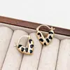 Pendientes Retro de Estampado de Leopardo, Simples, Modernos y Versátiles, Pendientes de Alta Gama, Estilo Lujo Ligero, Accesorios para Mujer de Nicho y Versátiles