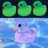 Pato de Banheiro Pingente Musgo Micro Paisagem Decoração Brilhante Pequenos Enfeites Acessórios DIY Artesanato de Resina