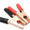 Clip jacaré 200A banhado a ouro clip de bateria grande para carro clip jacaré de alta corrente clip jacaré 200A niquelado 140mm