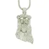 Accesorios nuevo hip hop europeo y americano diamante tridimensional Joyería colgante retrato de hombre discoteca colgante genial
