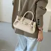 Bolso Cruzado de Hombro Diagonal Simple para Mujer Estilo Nicho Lujo Ligero Moda Bolso de Mano para Viaje Estilo Coreano Nuevo 2026