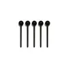 Brincos de Resina Cuidados com Piercing na Orelha Furo na Orelha Anti-Obstrução Plástico Transparente Pino de Orelha Simples DIY Brinco de Tragus Não Causa Alergias Facilmente Brinco