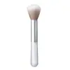 Pincel de blush M8027A branco com brilho alto em pó para maquiagem em estoque fornecimento direto da fábrica Li Shangsha