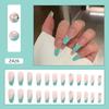 Drill wear armor gelo cor transparente flash Diamond 24 unhas postiças boxed terminado por atacado comprimidos de manicure de alta qualidade