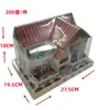 Casa de papel nueva villa de papel productos semiacabados entrega montaje simple papel vivo suministros de papel al por mayor