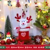 Decoração de Natal Sacola de Presente de Véspera de Natal Sacola de Doces de Natal Sacola de Presente Velhinho Fofo Sacola de Maçã Sacola Tote Infantil