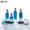 Nuevo de fábrica hecho a medida impresión fondo grueso alta calidad vidrio botella de emulsión botella cosmética material de embalaje para botella cosmética de alta calidad