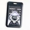 Portatarjeta de Identificación de Trabajo Negro Puro, Tarjeta de Astronauta, Tarjeta de Comedor Estudiantil, Insignia Escolar de Control de Acceso, Placa de Nombre de Empleado, Tarjeta de Control de Acceso