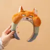 Zootopia Judy Nick Diadema Conejo Policía Zorro Dibujo Animado Diadema 3D Accesorio para Foto en Parque para Mujeres