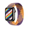 Adequado para Pulseira de Apple Watch S10/Se/6/5 Elástica Tecida de Laço Único de Nylon Apple89 Pulseira de Relógio Universal