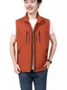 Colete Masculino de Secagem Rápida para Uso Externo - Primavera, Verão e Outono - Multibolsos - Fino - Roupa de Trabalho - Colete - Tamanho Grande - Fornecimento Direto da Fábrica