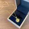 Colar de Aço Titânio com Zircônia Cravejada de Diamantes Estilo Fada de Luxo Leve para Mulheres, Corrente para Clavícula Versátil e Exquisita, Presente para Namorada