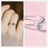 Anillo de Plata para Mujer Sentido del Diseño Nicho Simple ins Moderno 2022 Celebridad de Internet de Moda Personalizado Ajustable Anillo para Dedo Índice