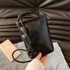 Bolso Pequeño Láser de Moda para Mujer 2024 Nuevo Simple Casual Bolso para Teléfono Móvil Estilo Coreano Estilo Occidental Hombro Cruzado Bolso Casual
