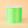 Fio Elástico Plano de 500m, Colorido e Forte, Fio Elástico Especializado para Miçangas, Resistente ao Desgaste, Adequado para Artesanato e Montagem de Cristais