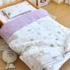 Conjunto de Colcha de Seis Peças para Jardim de Infância, Conjunto de Roupa de Cama de Algodão Puro Classe A para Bebê, Conjunto de Roupa de Cama para Sesta Infantil para Entrar no Jardim de Infância