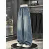 Jeans de Mezclilla con Salpicaduras de Pintura de Nuevo Estilo Otoño 2026 para Hombre, Pierna Recta, Versátiles, Tallas Grandes