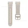 Adequado para Pulseira Samsung Watch7 Pulseira de Silicone Costurada Pulseira de Silicone Oficial Wave para Galaxy Watch7