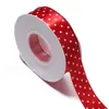 Cinta de Poliéster Estilo Coreano de Puntos Material para Lazo DIY Pinza para el Cabello Material para Pastel Ramo de Flores Bolsas de Ropa Correa de Asa de Lazo
