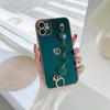 Amor lateral galvanizado para Apple 12/XR Pulseira Capa de telefone 13pro/11 Casal Capa protetora 8plus Soft