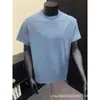 Camiseta deportiva de running para hombre, de secado rápido, fresca, para exteriores, verano, seda de hielo, elástica, fitness, color liso, manga corta, venta al por mayor