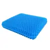 Al por mayor Tm Dropshipping Almohadilla de Hielo Japonesa Panal de Abeja Cojín de Gel Oficina Asiento Prolongado Cojín de Asiento de Silicona Coche Almohadilla de Asiento Refrigerante