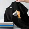 Camiseta de manga corta transfronteriza para hombre, seda helada, nuevo estilo verano 2026, top holgado de cuello redondo, camiseta con textura artesanal