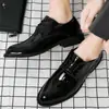 Zapatos de cuero para hombre cuero suave suela blanda negocios casual zapatos de hombre trabajo seguridad trabajo zapatos de papá al por mayor una generación de pelo