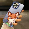 Funda de Teléfono Linda con Temática de Zorro Adecuada para Apple 17/16 Pro, Divertida para iPhone 15/14, iPhone 11 y XS Max
