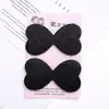 Pegatinas Negras de Joyería para el Cabello para Lavado Facial y Cabello Suelto, Accesorios para el Cabello de Velcro para Niños, Pegatinas para Flequillo, Accesorios para el Cabello, Pegatinas Mágicas