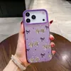 Capa de Celular iPhone 16 Estampa de Leopardo Cereja Adequada para Apple 17 Pro Max Moda 14 Pro 13 Transfronteiriça 15 Tendência